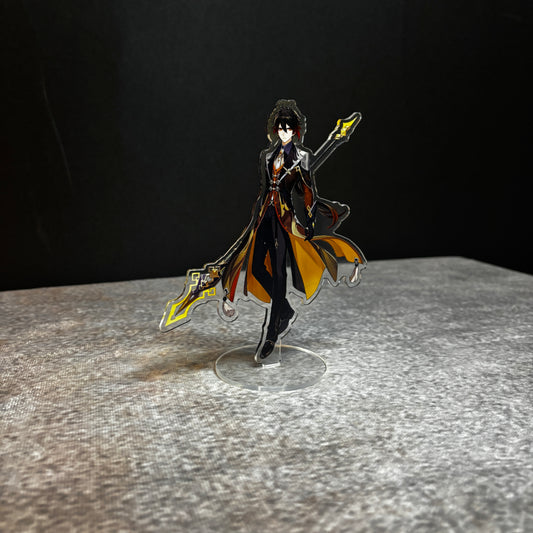 Genshin Impact Zhongli Acrylic Stand Figure