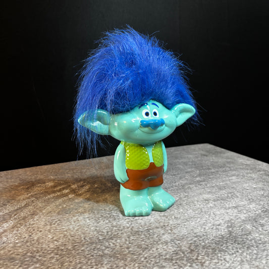 FAB NY Ceramic Blue Hair Figural Branch TROLL Money Savings Coin Piggy BANK