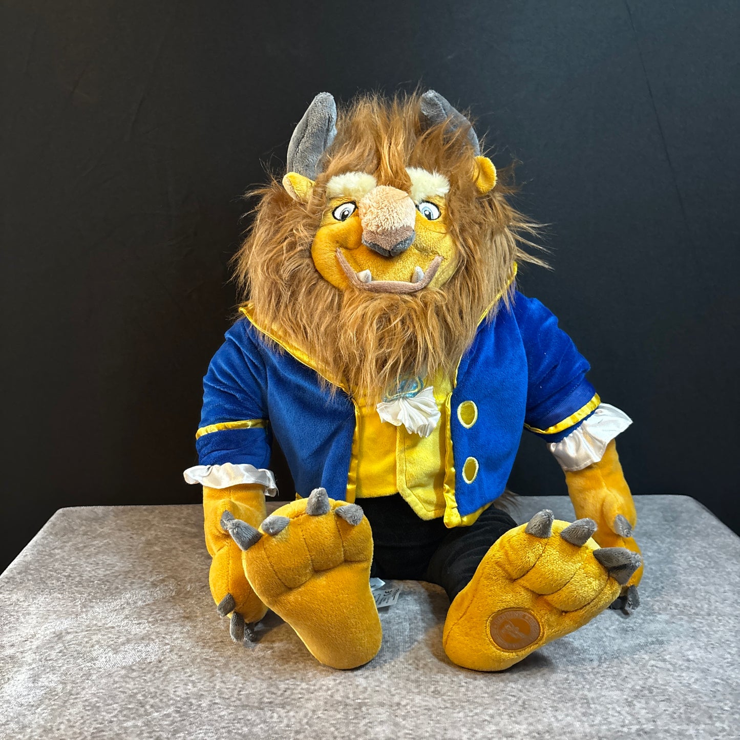 The Disney Store Authentic Beast Beauty And The Beast Large Plush 22"