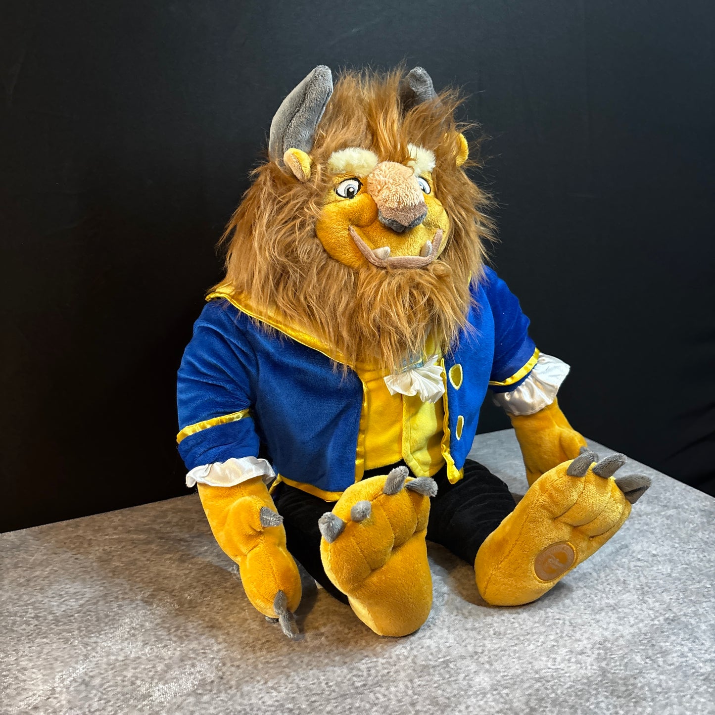 The Disney Store Authentic Beast Beauty And The Beast Large Plush 22"