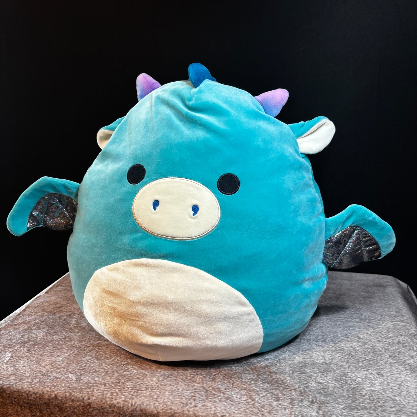 Squishmallows Tatiana the Turquoise Dragon 16" Plush Stuffed Animal Kellytoy Tag