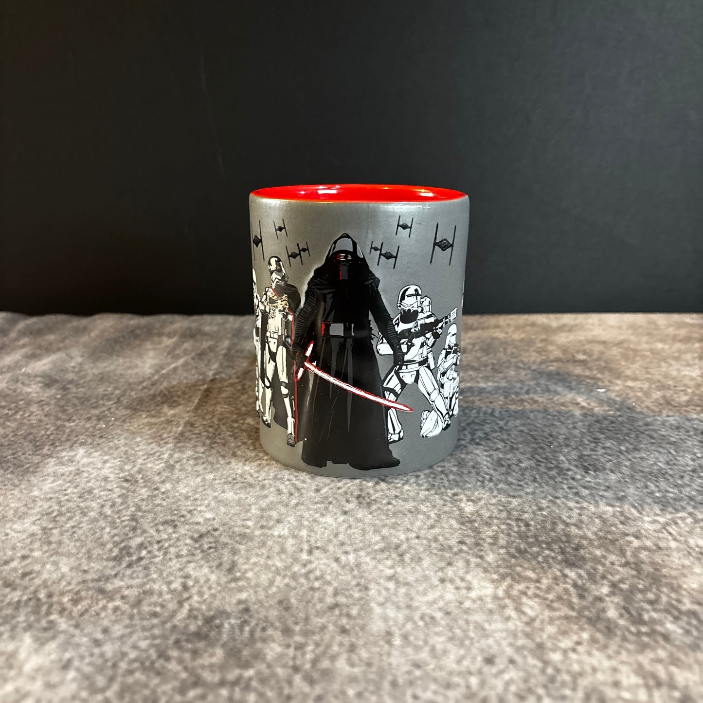 Disney Star Wars The Force Awakens Villains Coffee Mug Kylo Ren Stormtroopers